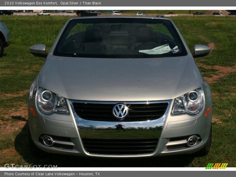 Opal Silver / Titan Black 2010 Volkswagen Eos Komfort
