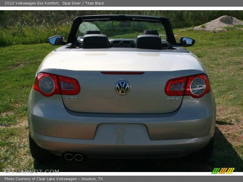 Opal Silver / Titan Black 2010 Volkswagen Eos Komfort