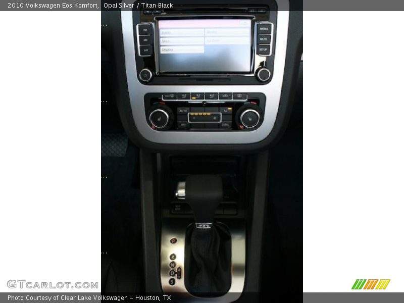 Opal Silver / Titan Black 2010 Volkswagen Eos Komfort