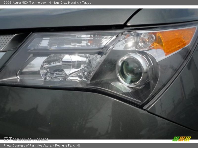 Nimbus Gray Metallic / Taupe 2008 Acura MDX Technology