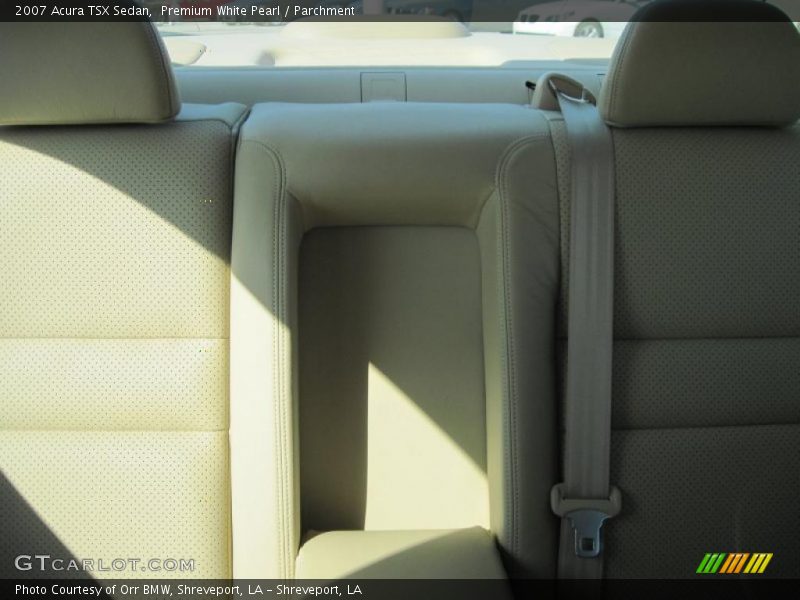 Premium White Pearl / Parchment 2007 Acura TSX Sedan