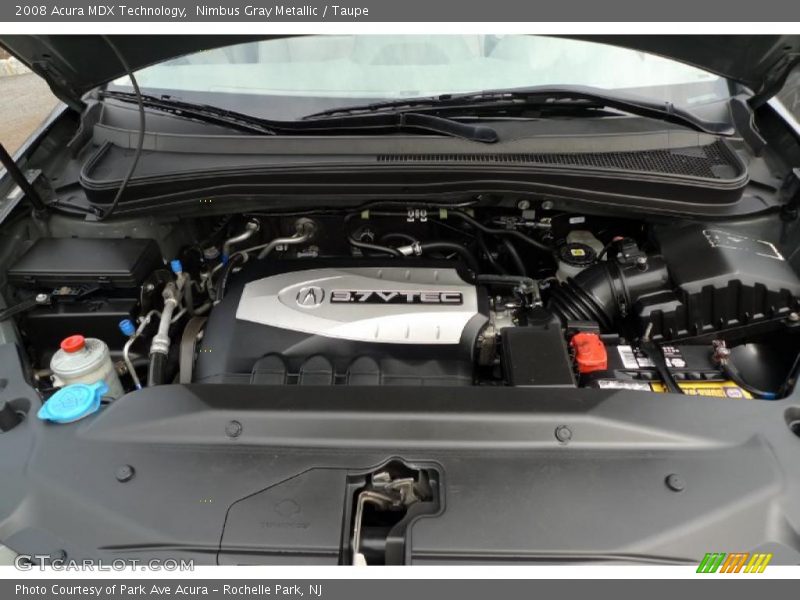 Nimbus Gray Metallic / Taupe 2008 Acura MDX Technology