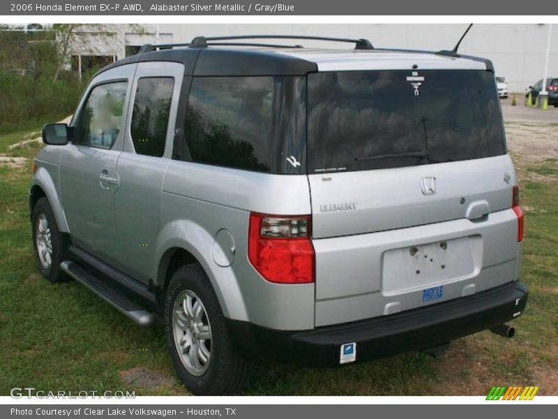 Alabaster Silver Metallic / Gray/Blue 2006 Honda Element EX-P AWD