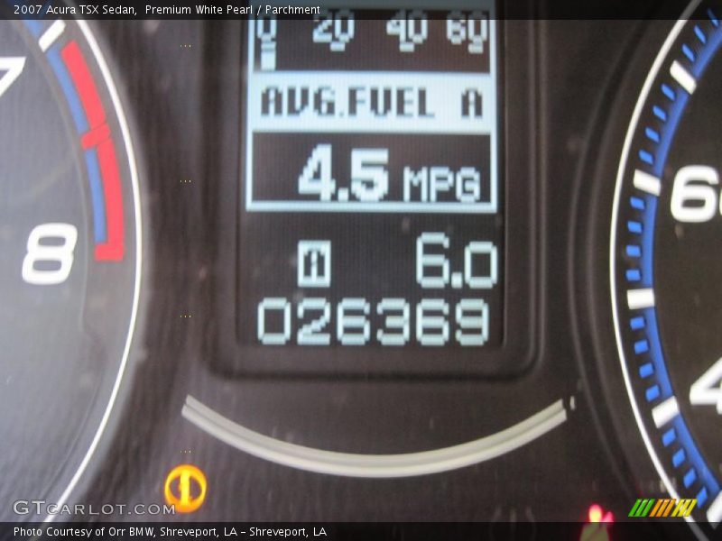 Premium White Pearl / Parchment 2007 Acura TSX Sedan