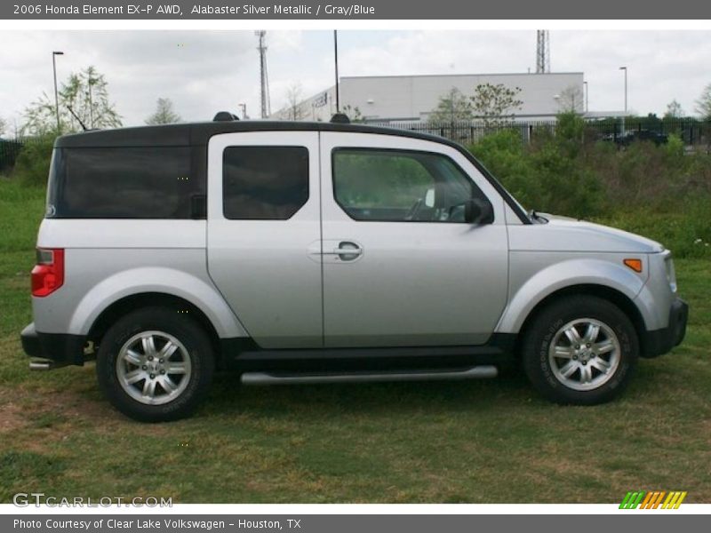 Alabaster Silver Metallic / Gray/Blue 2006 Honda Element EX-P AWD