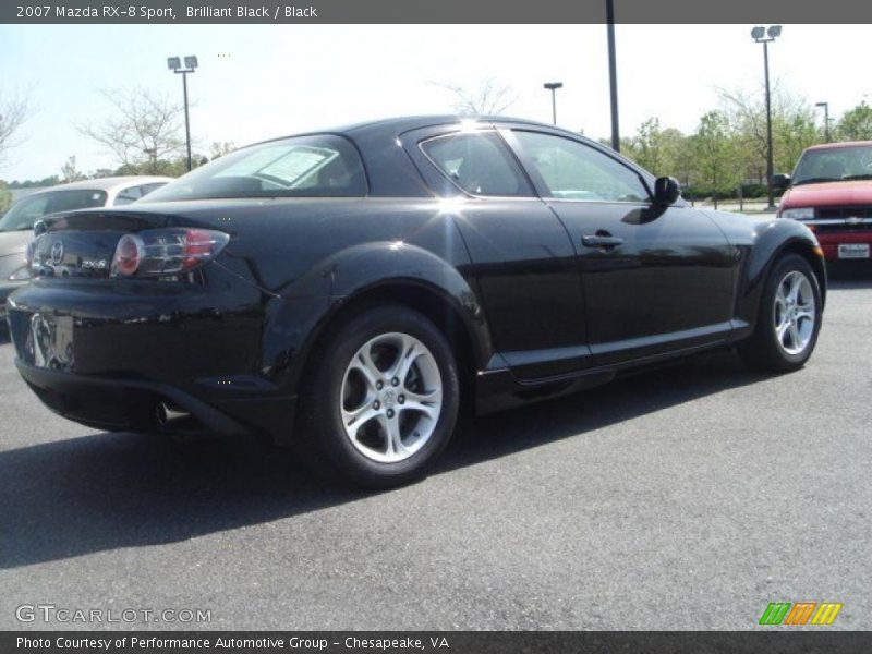 Brilliant Black / Black 2007 Mazda RX-8 Sport