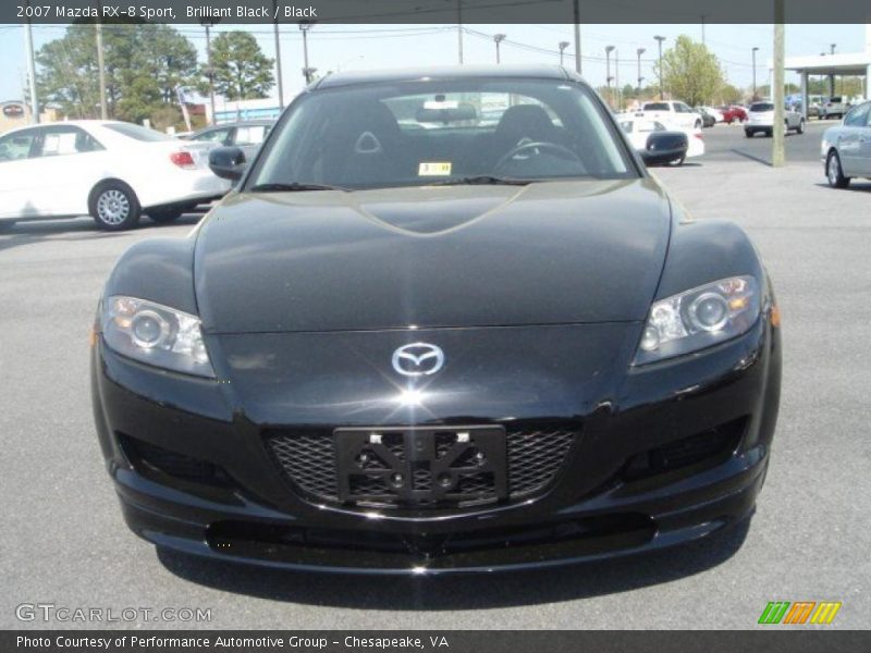 Brilliant Black / Black 2007 Mazda RX-8 Sport