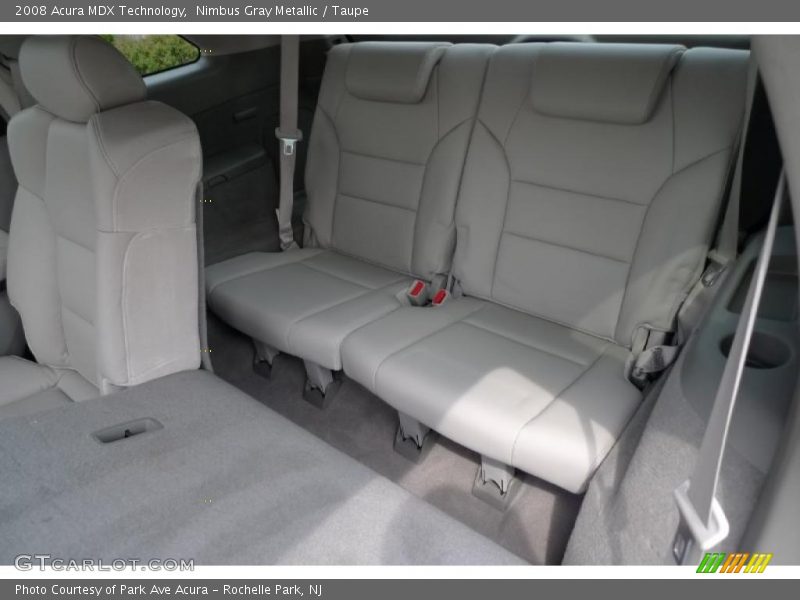 Nimbus Gray Metallic / Taupe 2008 Acura MDX Technology