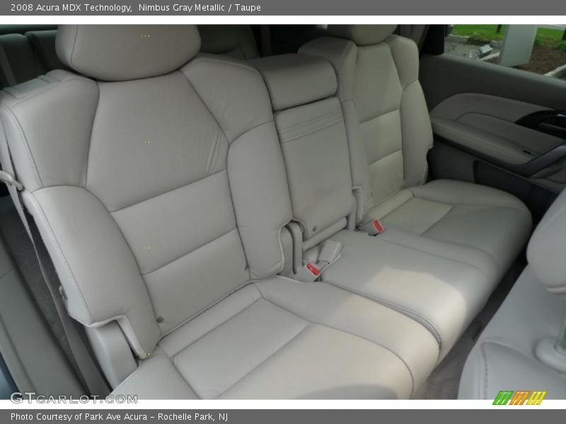 Nimbus Gray Metallic / Taupe 2008 Acura MDX Technology