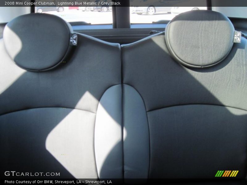 Lightning Blue Metallic / Grey/Black 2008 Mini Cooper Clubman