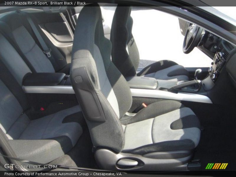 Brilliant Black / Black 2007 Mazda RX-8 Sport