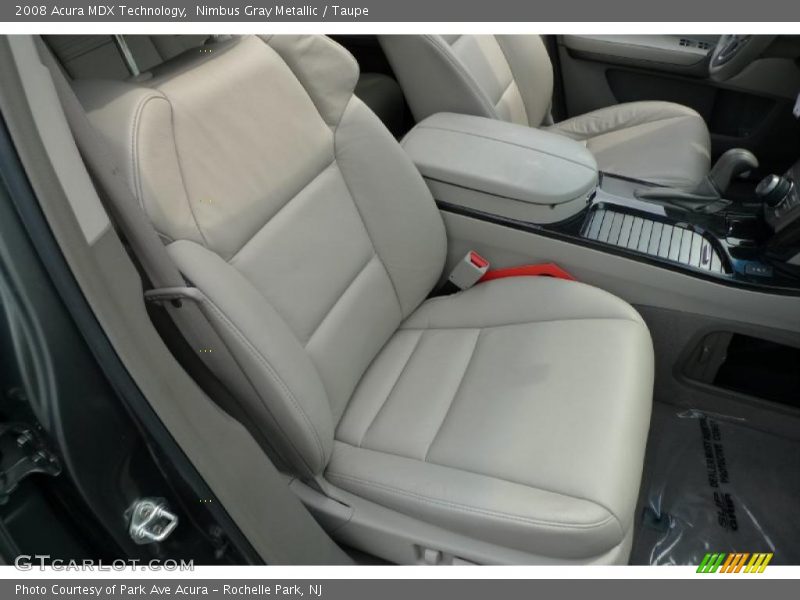Nimbus Gray Metallic / Taupe 2008 Acura MDX Technology