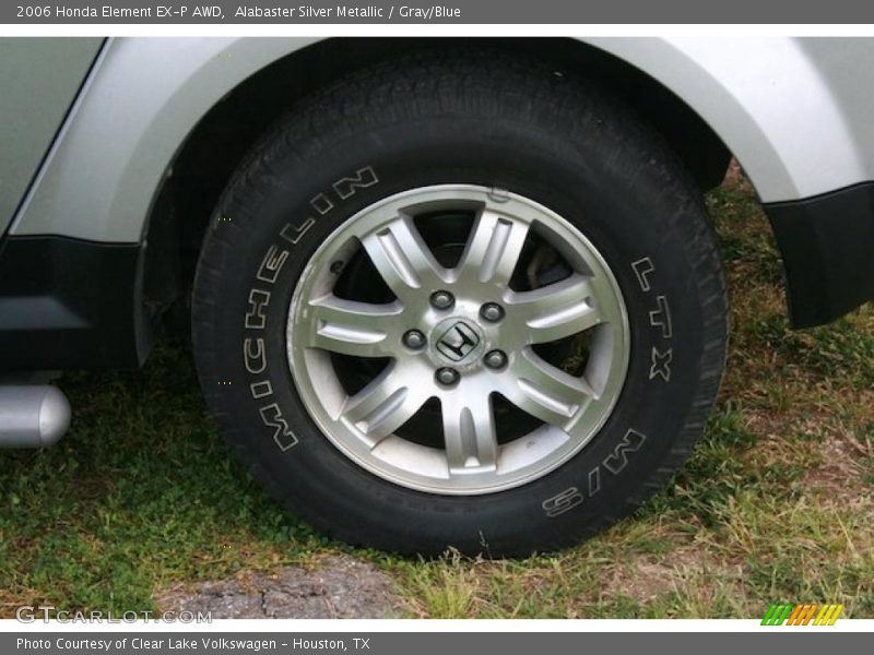 Alabaster Silver Metallic / Gray/Blue 2006 Honda Element EX-P AWD