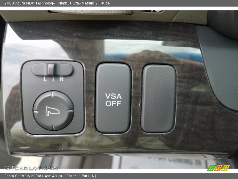 Nimbus Gray Metallic / Taupe 2008 Acura MDX Technology