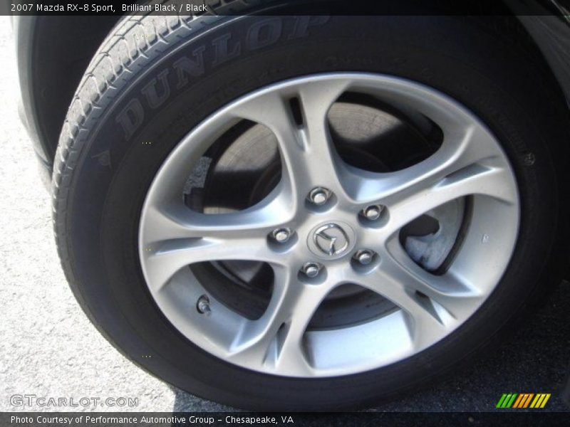 Brilliant Black / Black 2007 Mazda RX-8 Sport