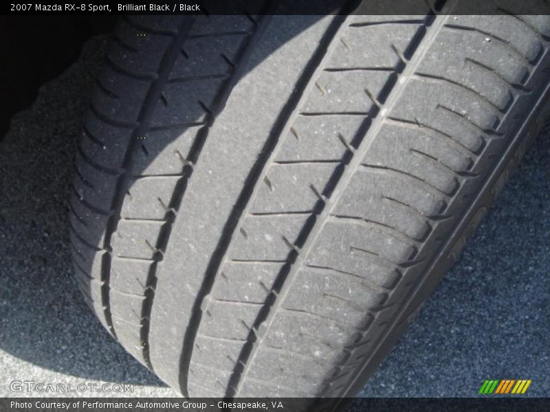 Brilliant Black / Black 2007 Mazda RX-8 Sport