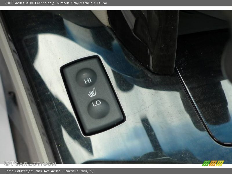 Nimbus Gray Metallic / Taupe 2008 Acura MDX Technology