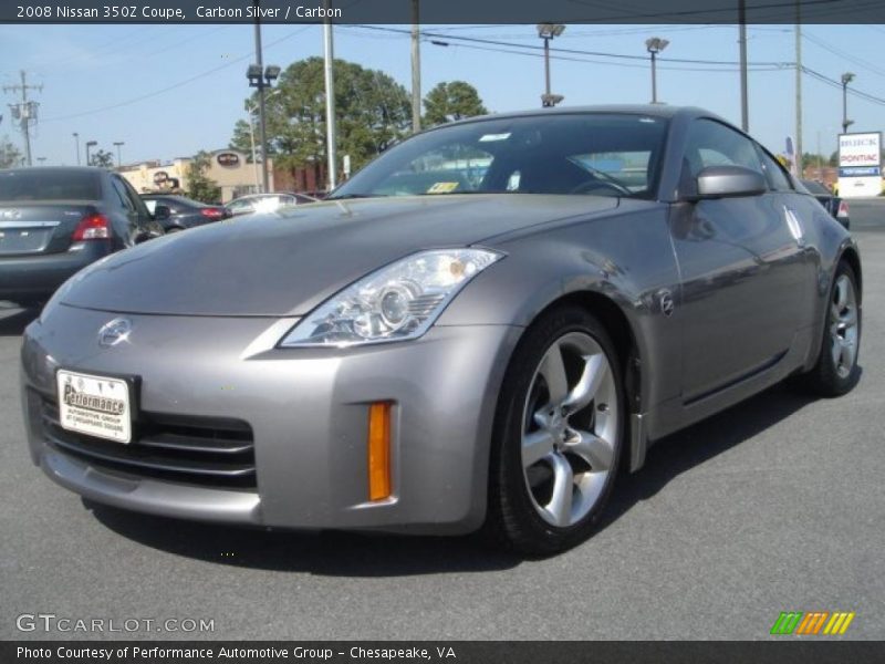 Carbon Silver / Carbon 2008 Nissan 350Z Coupe