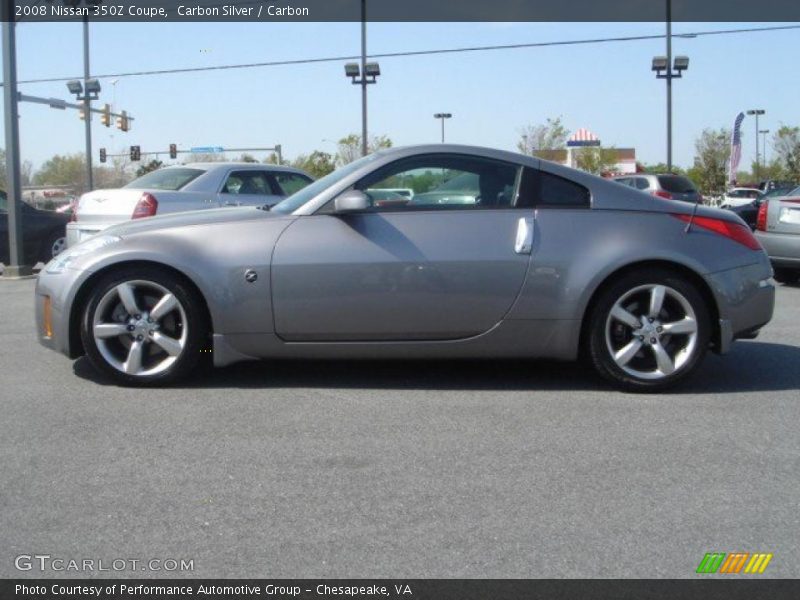 Carbon Silver / Carbon 2008 Nissan 350Z Coupe