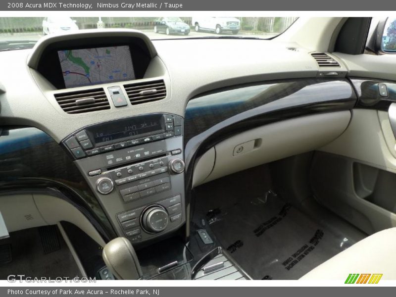 Nimbus Gray Metallic / Taupe 2008 Acura MDX Technology