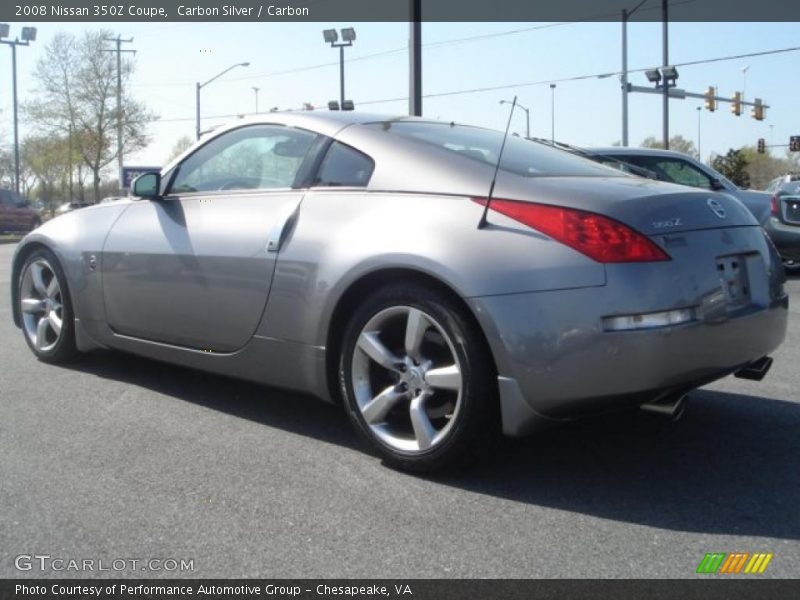 Carbon Silver / Carbon 2008 Nissan 350Z Coupe