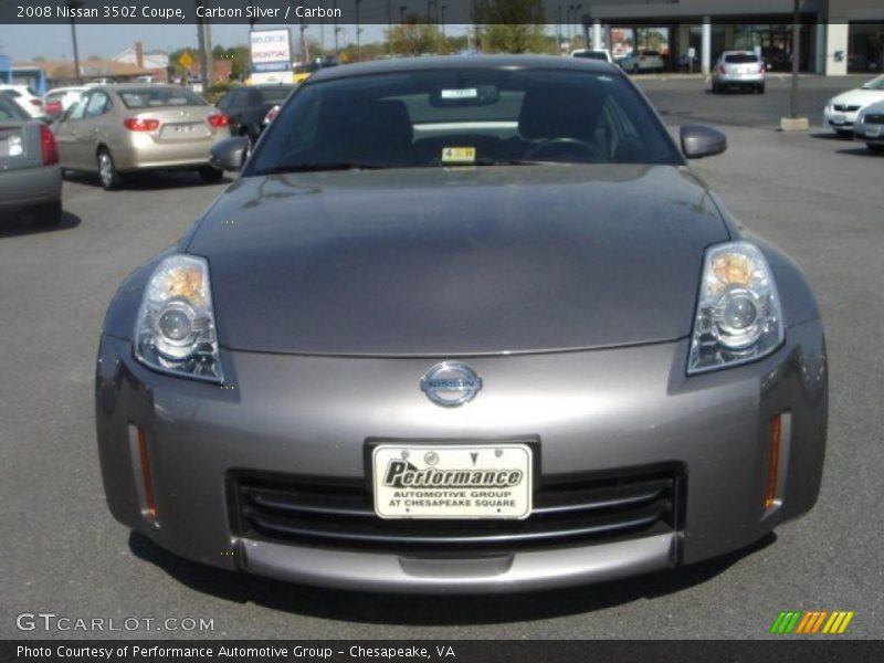 Carbon Silver / Carbon 2008 Nissan 350Z Coupe