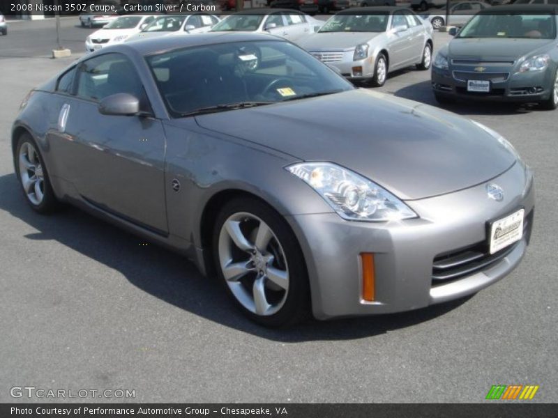 Carbon Silver / Carbon 2008 Nissan 350Z Coupe