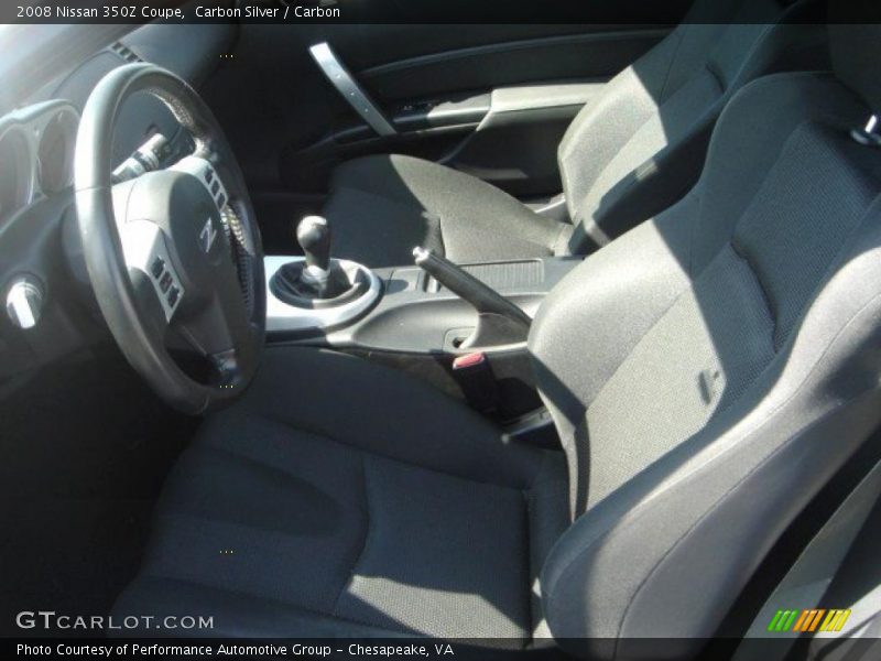 Carbon Silver / Carbon 2008 Nissan 350Z Coupe