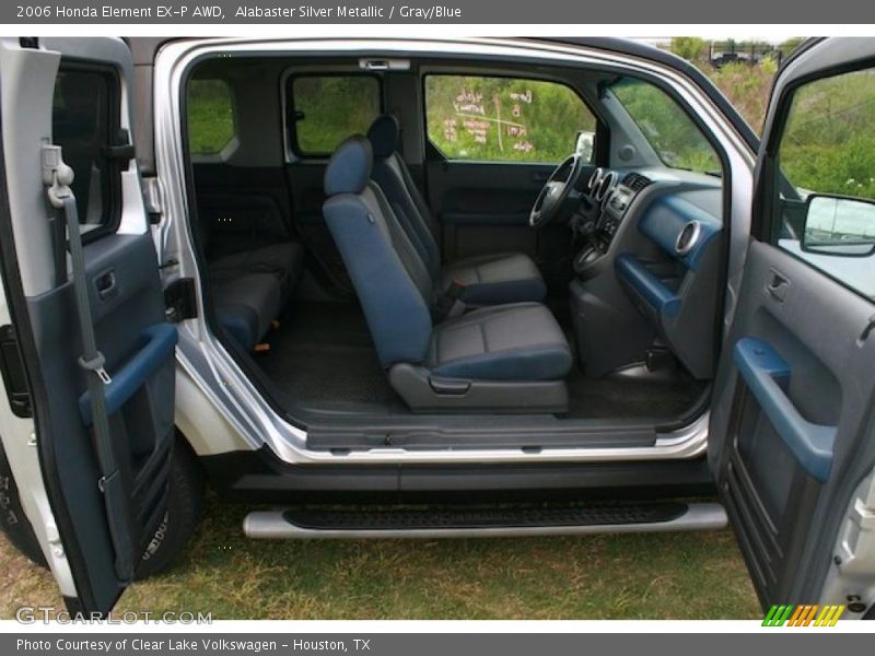 Alabaster Silver Metallic / Gray/Blue 2006 Honda Element EX-P AWD