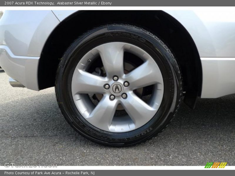 Alabaster Silver Metallic / Ebony 2007 Acura RDX Technology