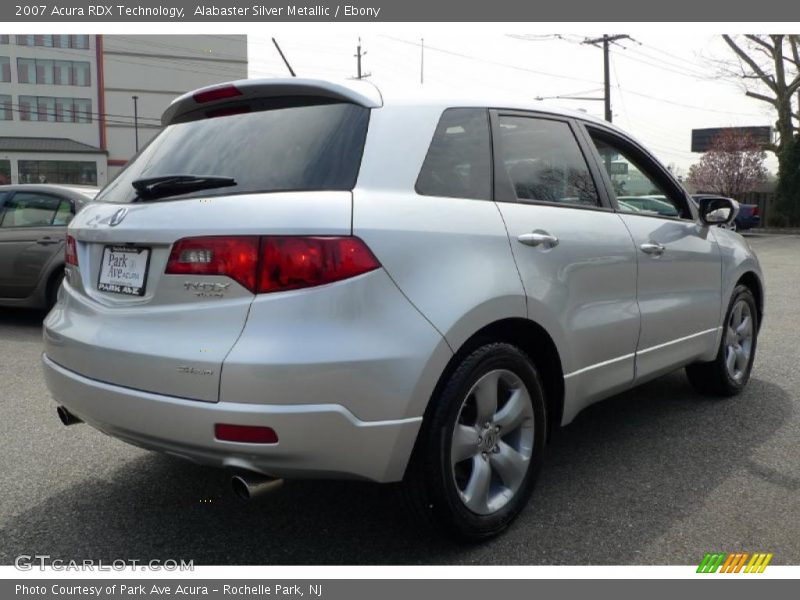 Alabaster Silver Metallic / Ebony 2007 Acura RDX Technology