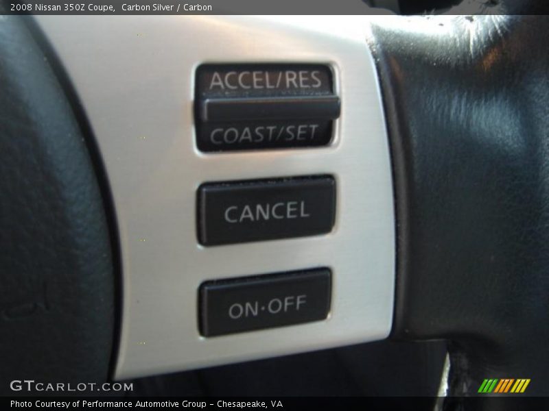 Carbon Silver / Carbon 2008 Nissan 350Z Coupe