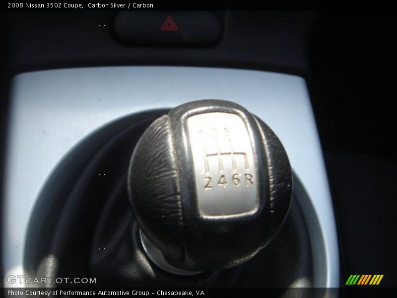 Carbon Silver / Carbon 2008 Nissan 350Z Coupe