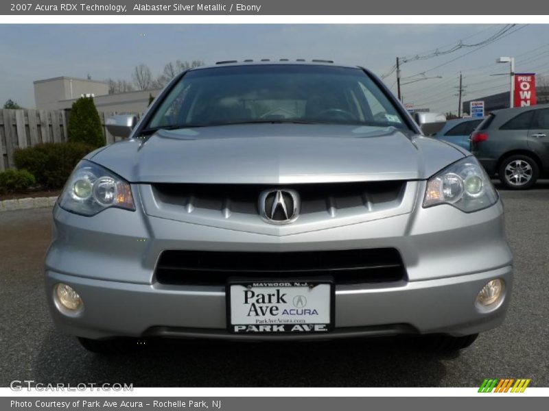 Alabaster Silver Metallic / Ebony 2007 Acura RDX Technology