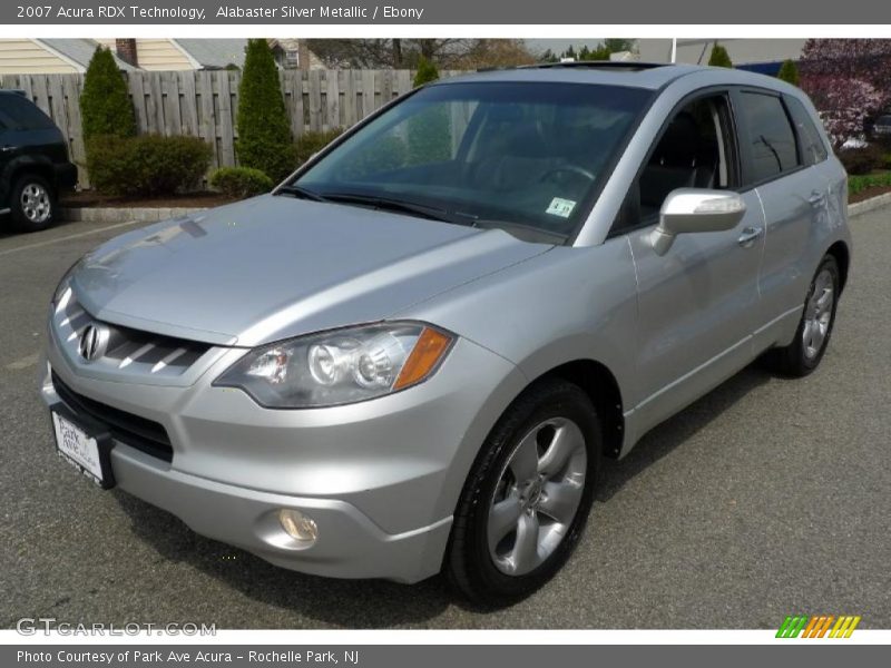 Alabaster Silver Metallic / Ebony 2007 Acura RDX Technology