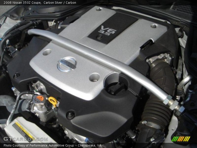 Carbon Silver / Carbon 2008 Nissan 350Z Coupe