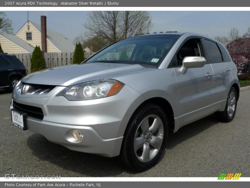 Alabaster Silver Metallic / Ebony 2007 Acura RDX Technology