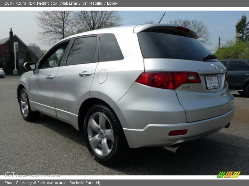 Alabaster Silver Metallic / Ebony 2007 Acura RDX Technology
