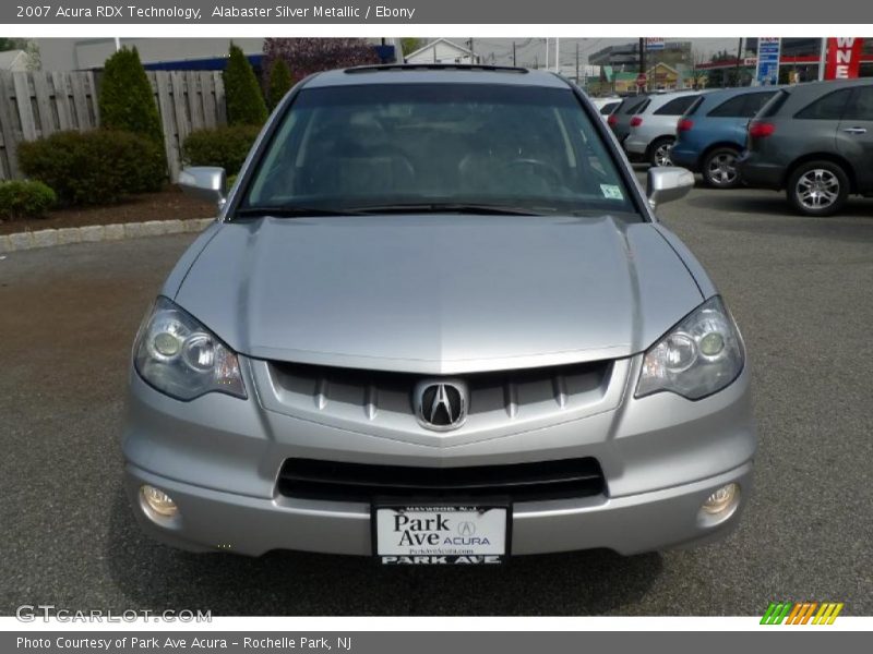 Alabaster Silver Metallic / Ebony 2007 Acura RDX Technology