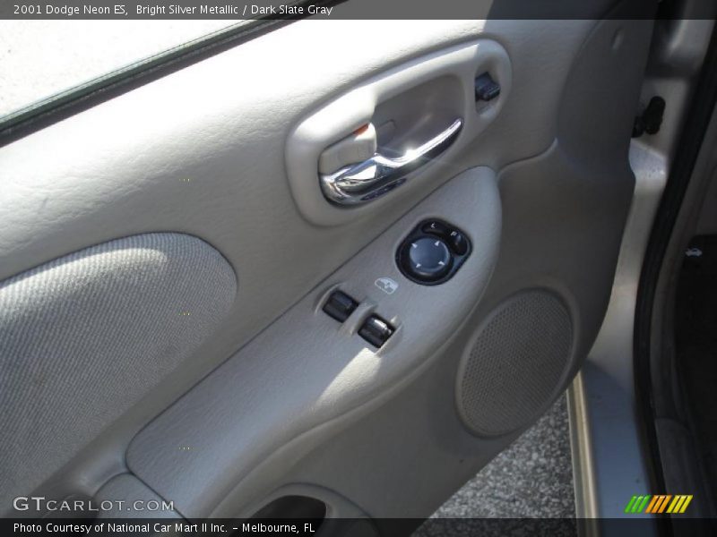 Bright Silver Metallic / Dark Slate Gray 2001 Dodge Neon ES