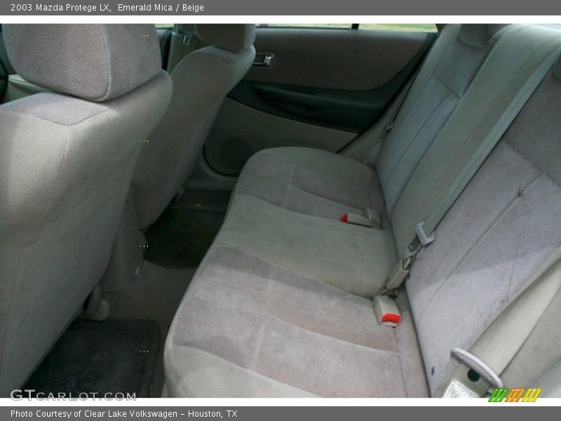 Emerald Mica / Beige 2003 Mazda Protege LX