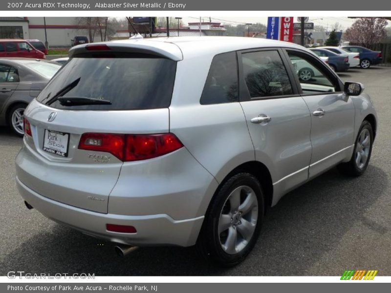 Alabaster Silver Metallic / Ebony 2007 Acura RDX Technology
