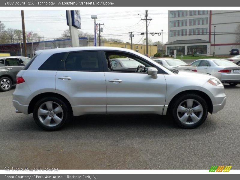 Alabaster Silver Metallic / Ebony 2007 Acura RDX Technology