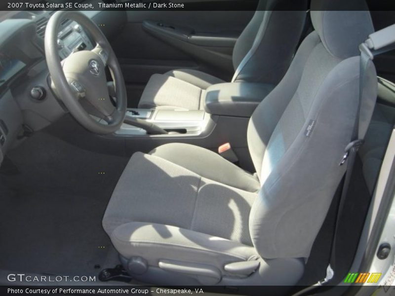 Titanium Metallic / Dark Stone 2007 Toyota Solara SE Coupe