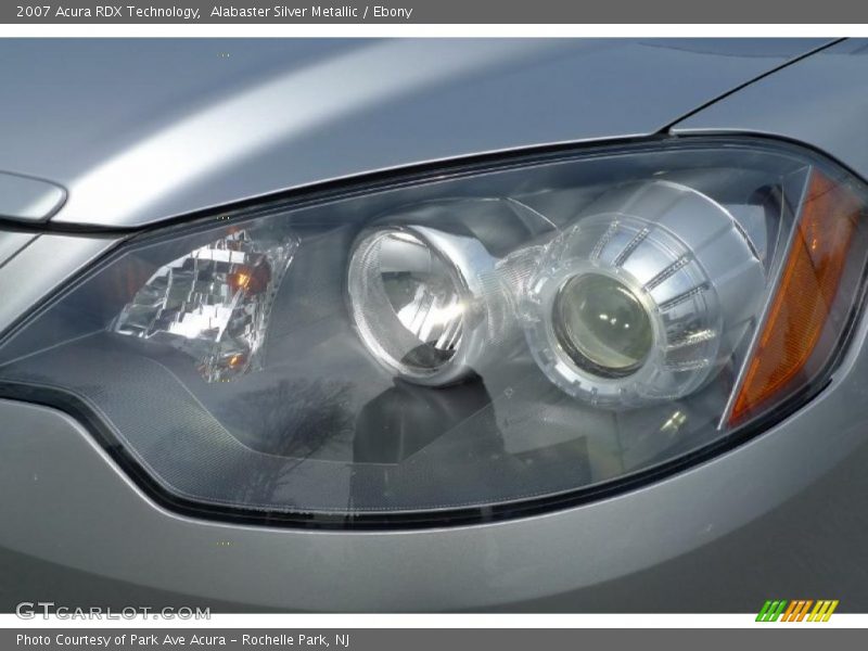Alabaster Silver Metallic / Ebony 2007 Acura RDX Technology