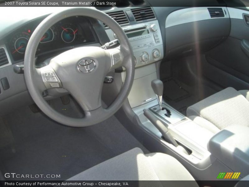 Titanium Metallic / Dark Stone 2007 Toyota Solara SE Coupe