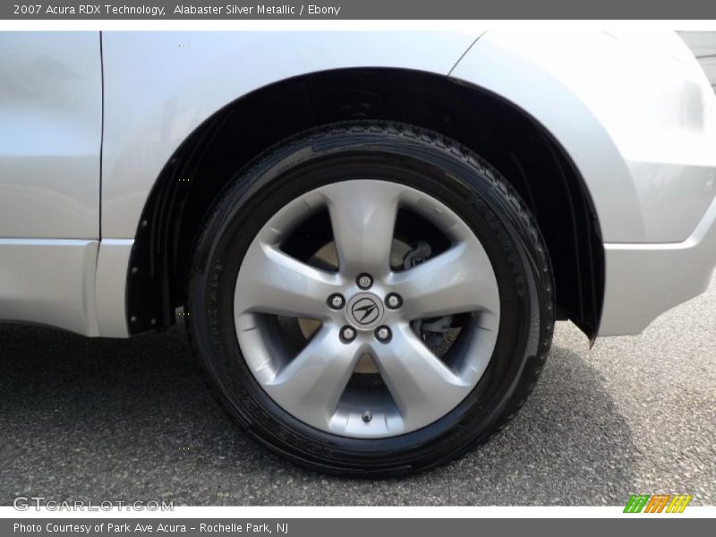 Alabaster Silver Metallic / Ebony 2007 Acura RDX Technology