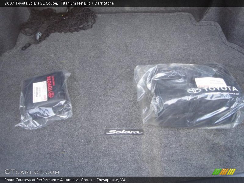 Titanium Metallic / Dark Stone 2007 Toyota Solara SE Coupe