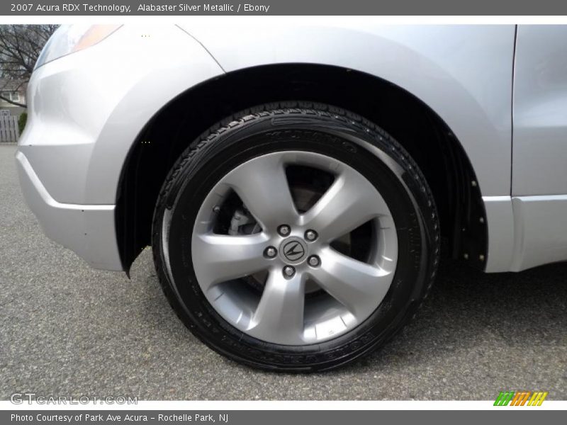 Alabaster Silver Metallic / Ebony 2007 Acura RDX Technology