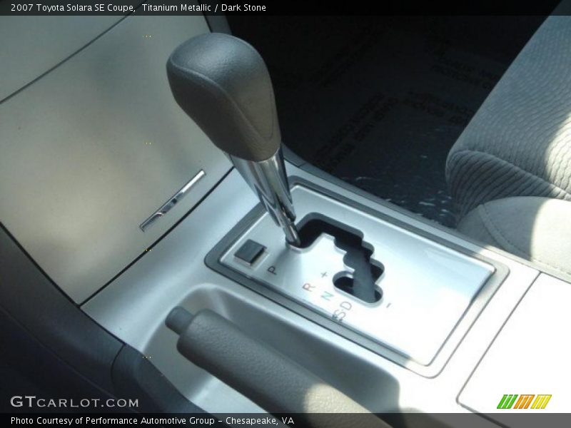 Titanium Metallic / Dark Stone 2007 Toyota Solara SE Coupe